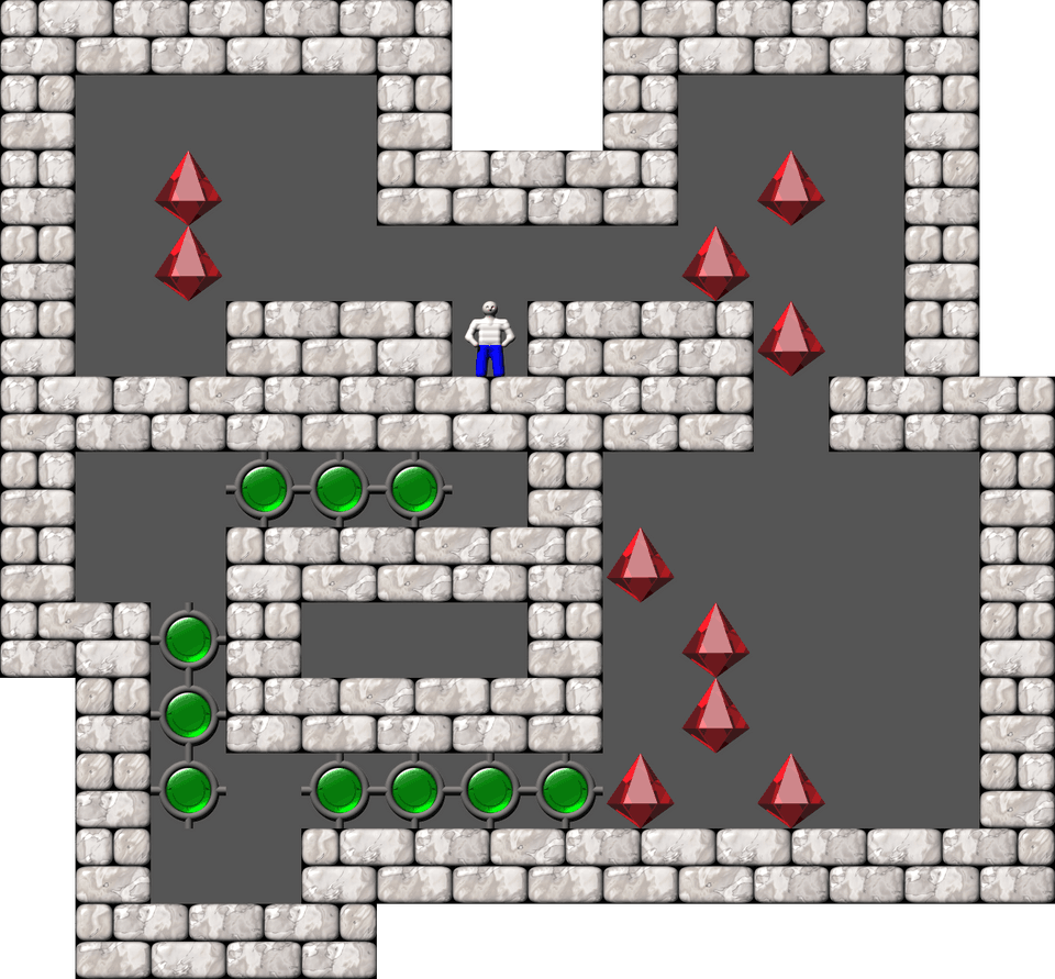 Sokoban Mass Remodel level 1747